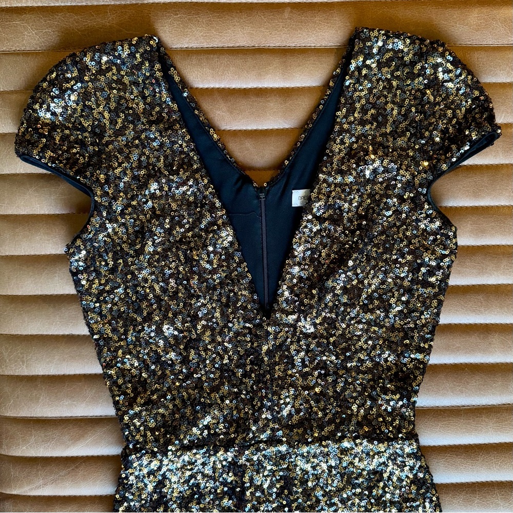 Dress the Population Zoe Bodycon Sequin Mini Dress - Picture 6 of 8